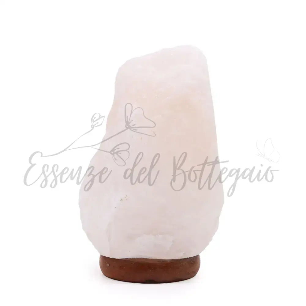 Lampada di Sale Himalayano Bianca 2-3kg - Himalayan Salt Lamps & Candle Holders