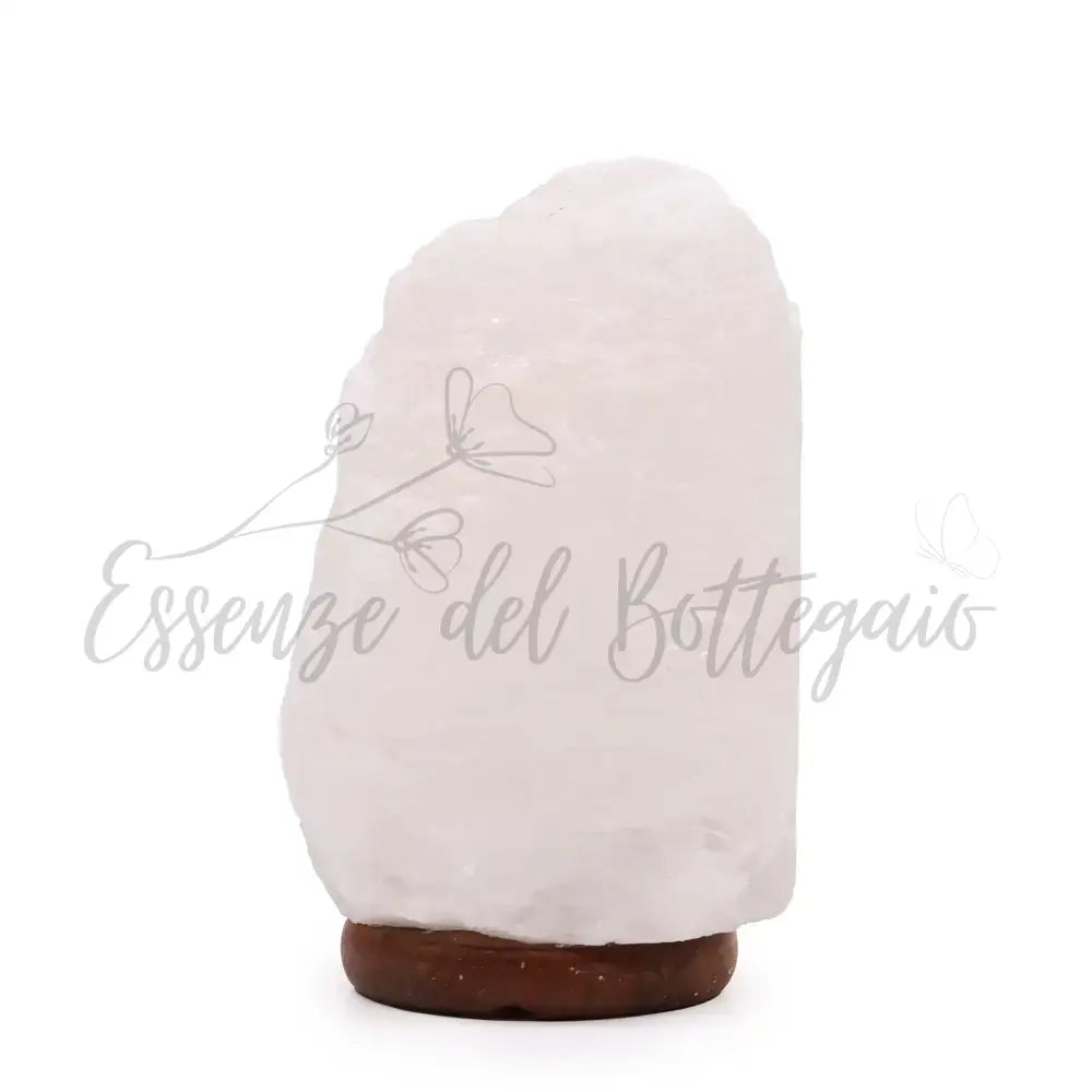 Lampada di Sale Himalayano Bianca 3-5 kg - Himalayan Salt Lamps & Candle Holders