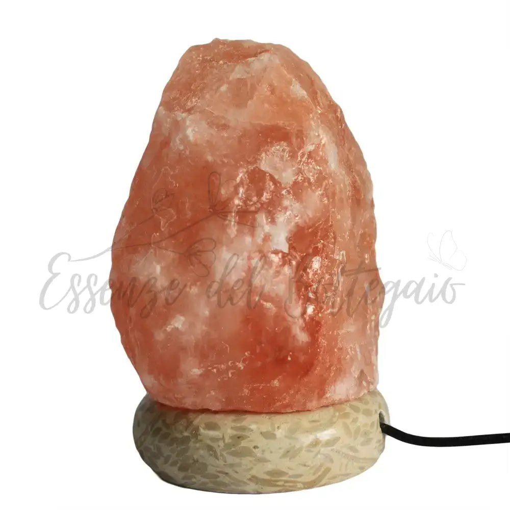 Lampada di sale USB - 11.5 cm (bianca) - Himalayan Salt Lamps & Candle Holders