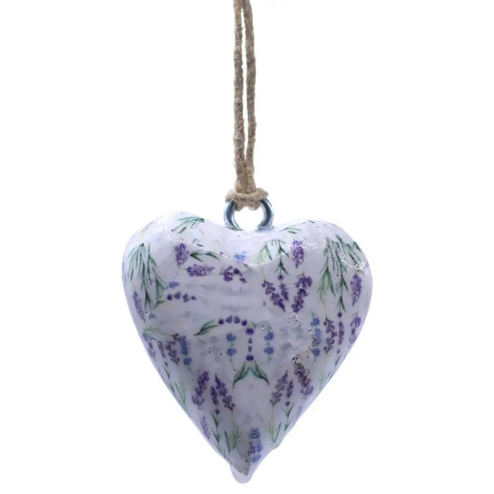 Large Decor Wood Hearts - Lavender - Decor Wood Hearts