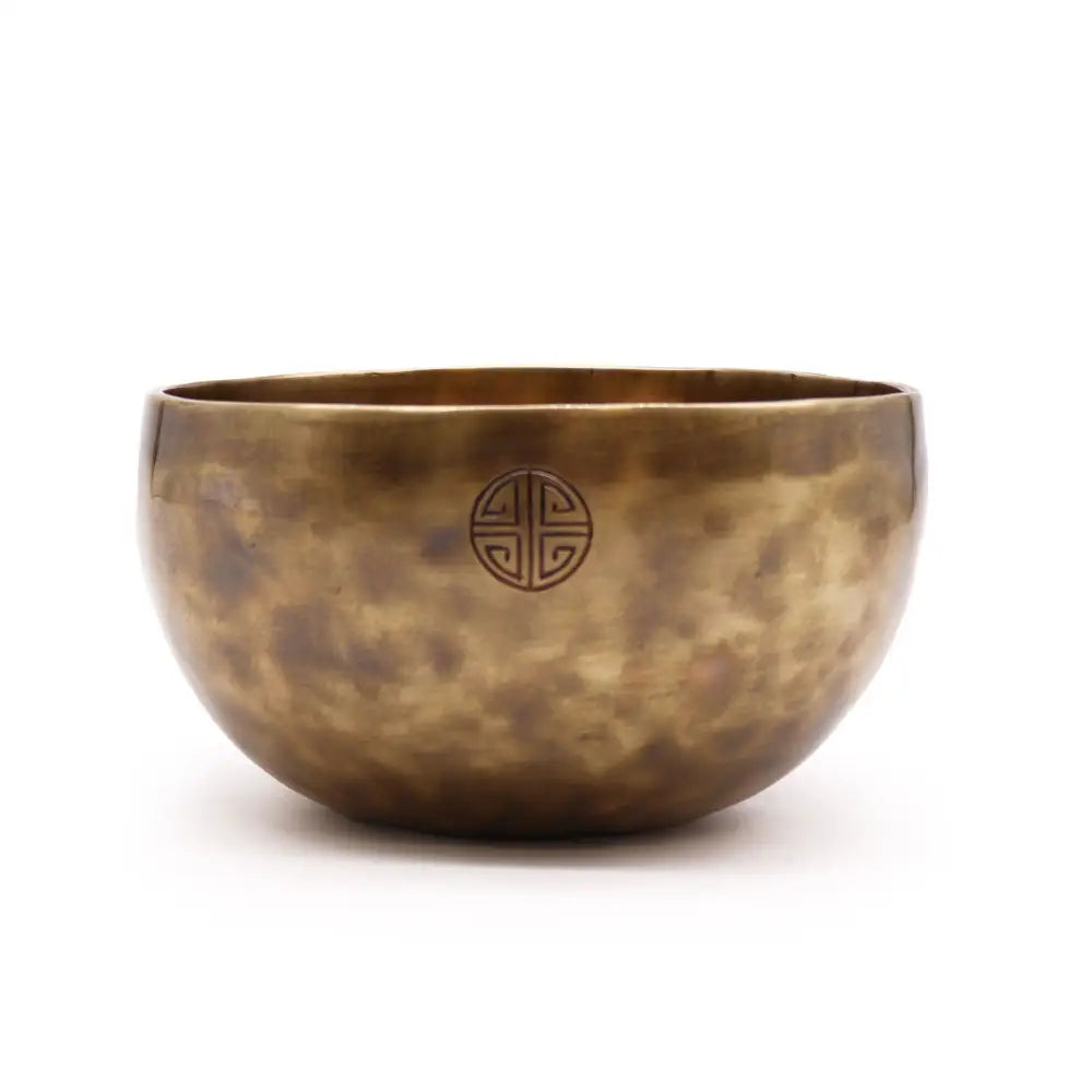 Large Nepalese Moon Bowl - (approx 850g) - 17cm - Tibetan Singing Bowls
