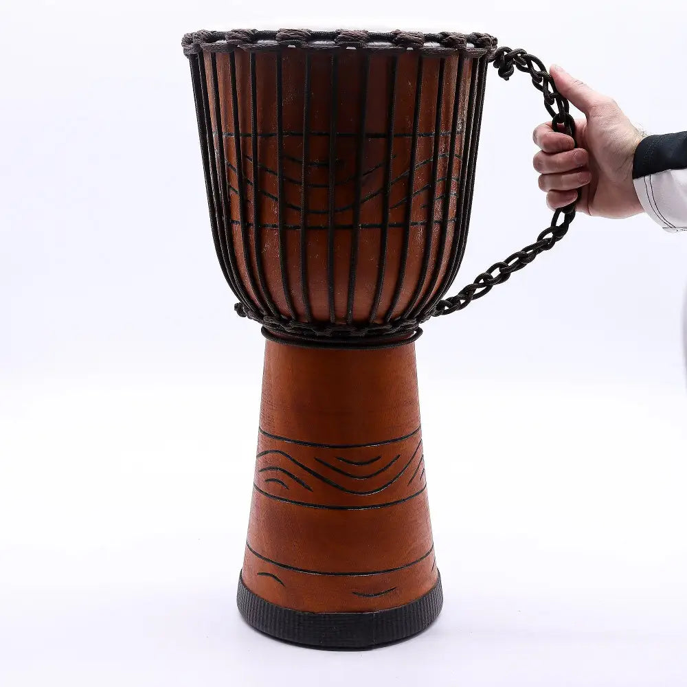 Large Pro Djembe Drum - Freedom Rhythm (high) - 50cm (22cm - Djembe & Shamanic Drums