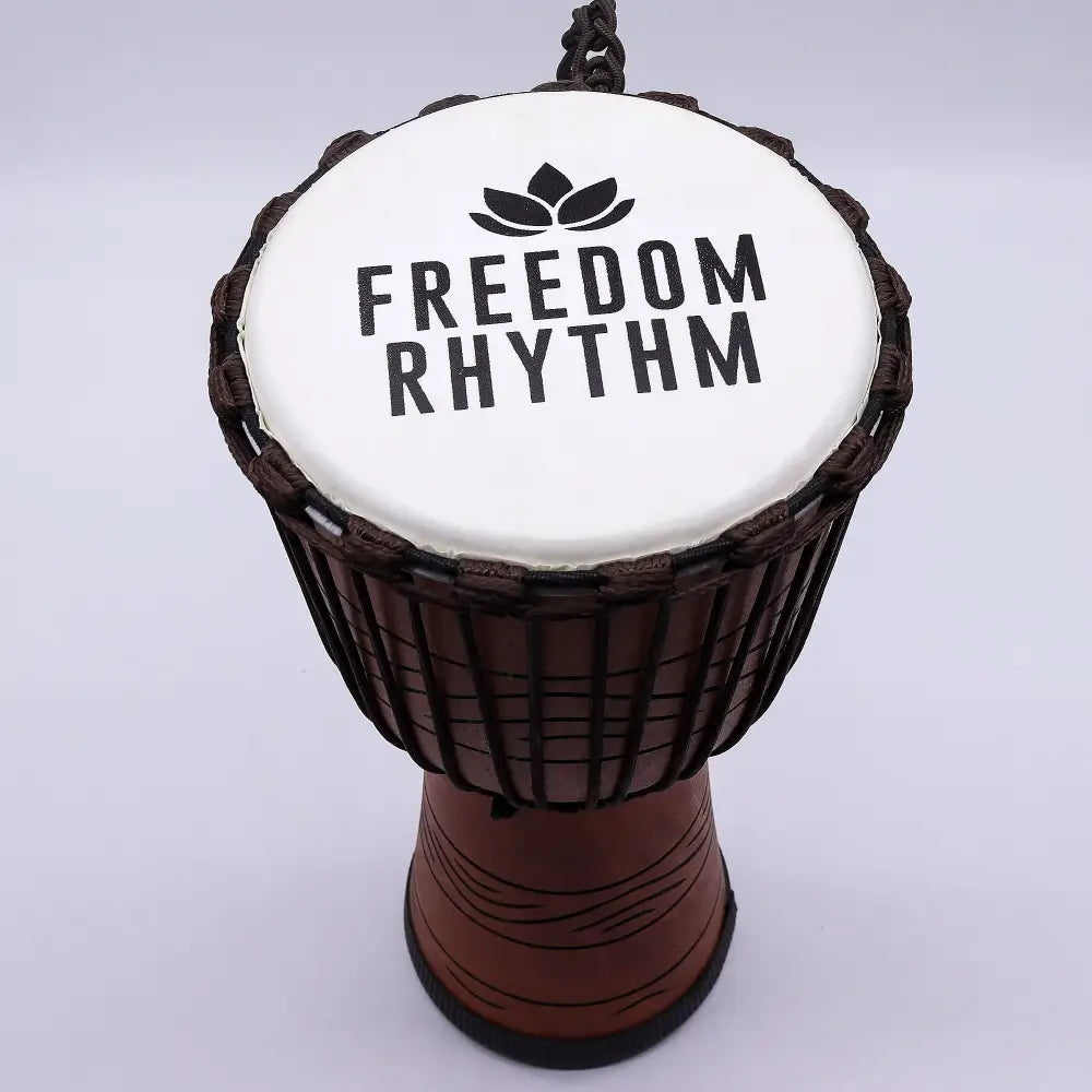 Large Pro Djembe Drum - Freedom Rhythm (high) - 50cm (22cm - Djembe & Shamanic Drums