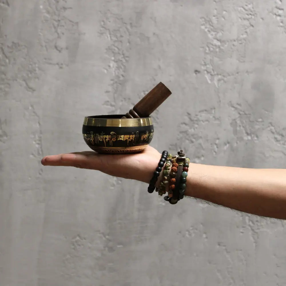 Lotus Flower Singing Bowl Set - Tibetan Singing Bowl Sets