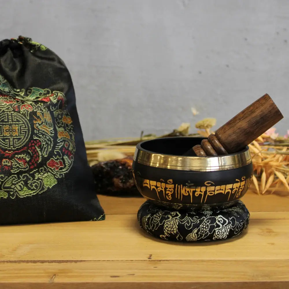 Lotus Flower Singing Bowl Set - Tibetan Singing Bowl Sets