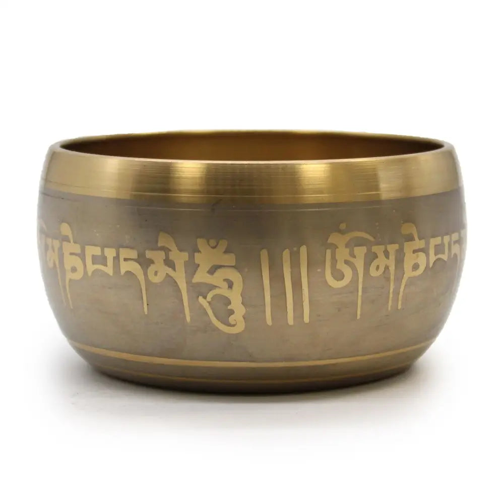 Lrg Five Buddha Singing Bowl - Tibetan Singing Bowls
