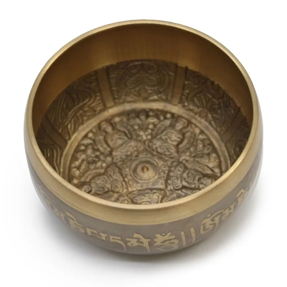 Lrg Five Buddha Singing Bowl - Tibetan Singing Bowls