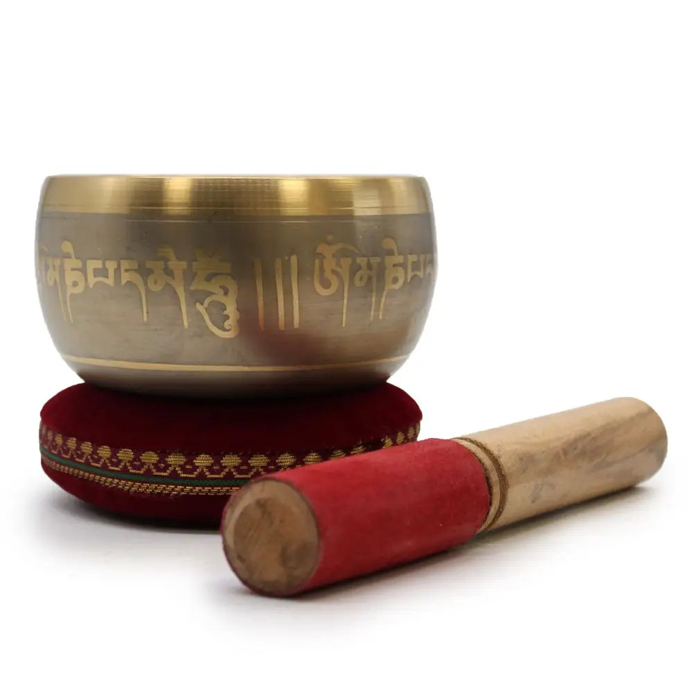 Lrg Five Buddha Singing Bowl - Tibetan Singing Bowls