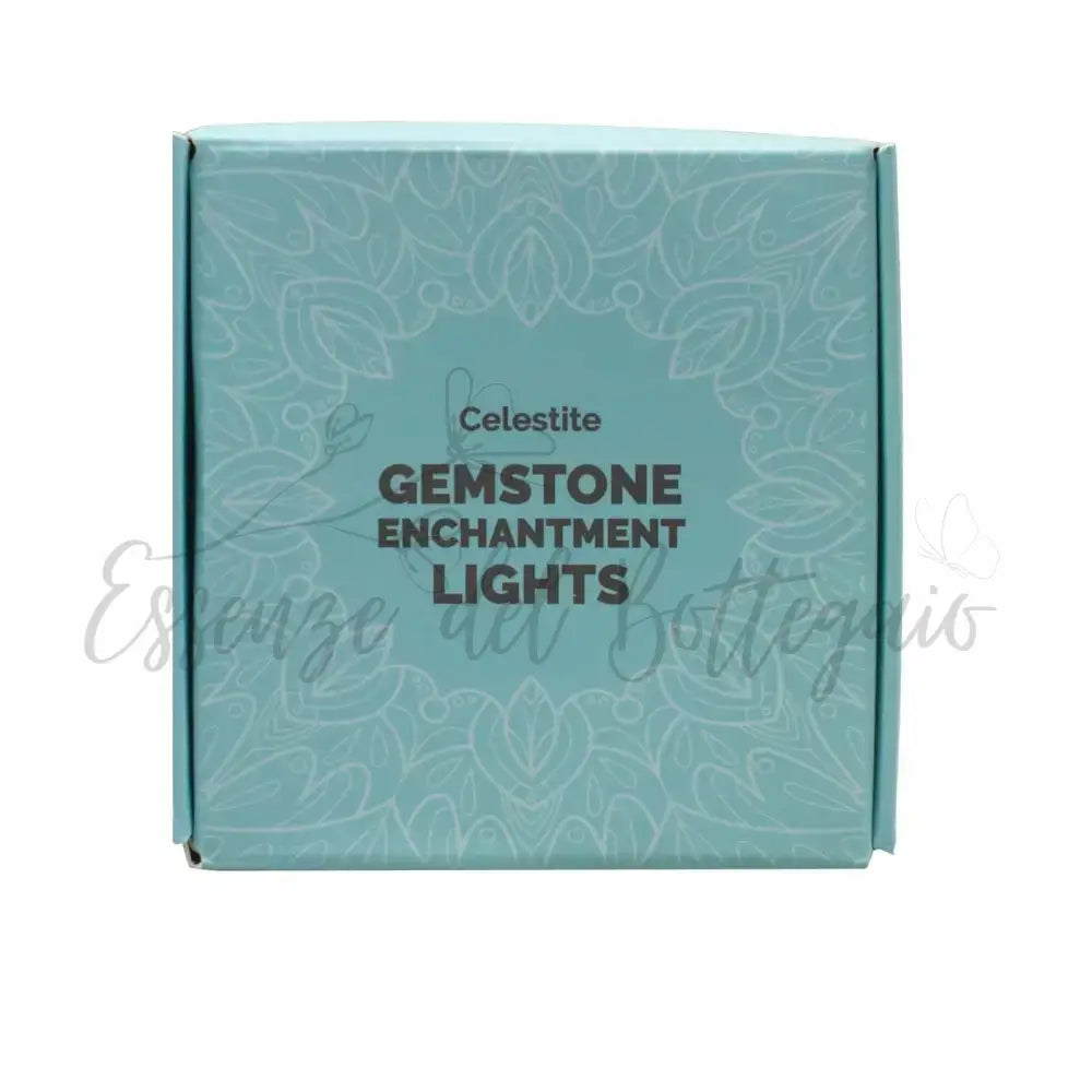 Luci LED con Pietre Semipreziose Incantate - Celestite - Gemstone Enchantment Lights