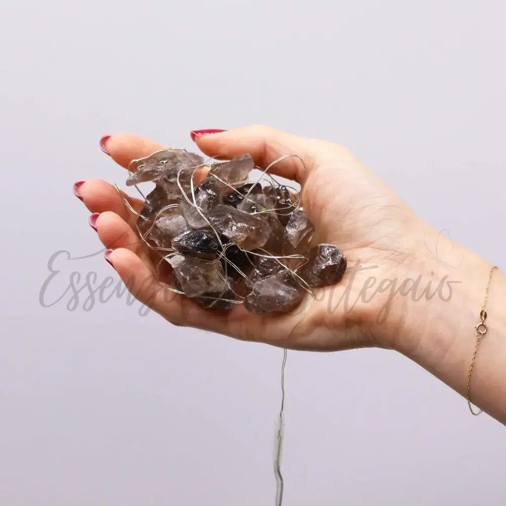 Luci LED con Pietre Semipreziose Incantate - Citrino - Gemstone Enchantment Lights