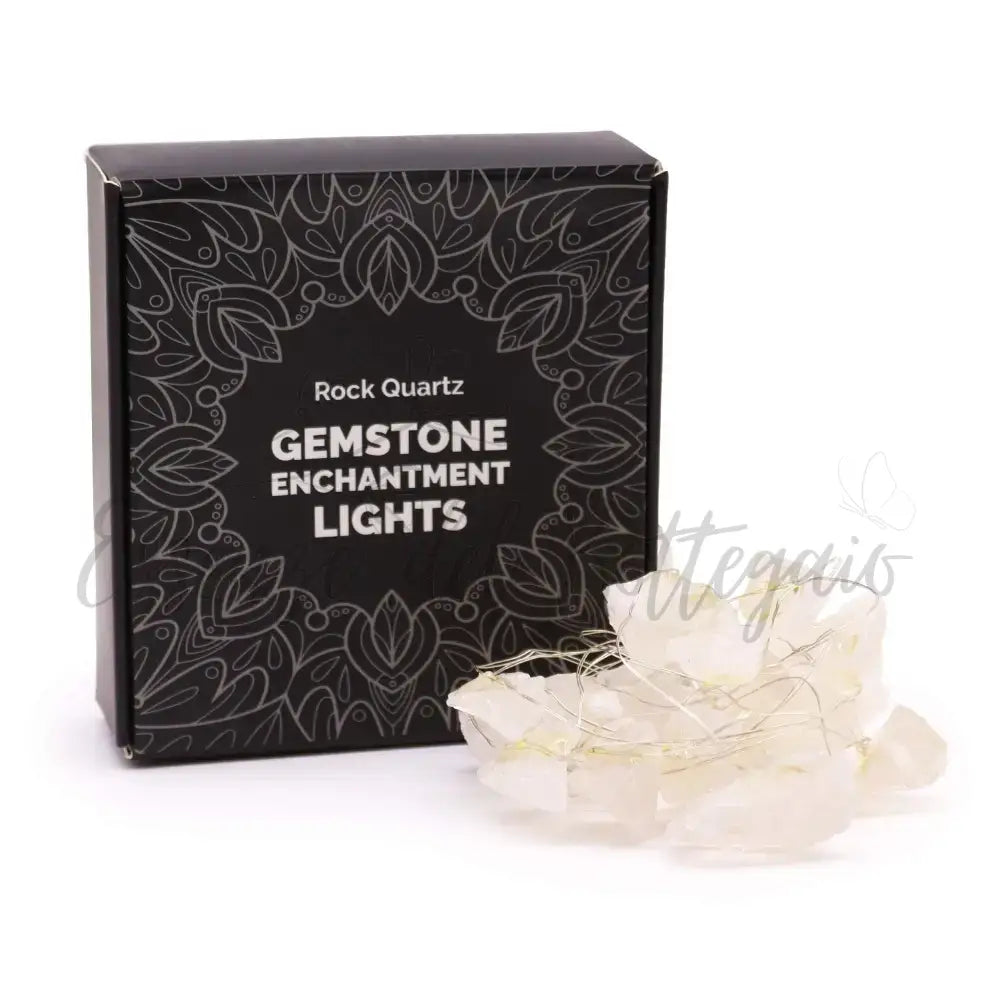 Luci LED con Pietre Semipreziose Incantate - Cristallo - Gemstone Enchantment Lights