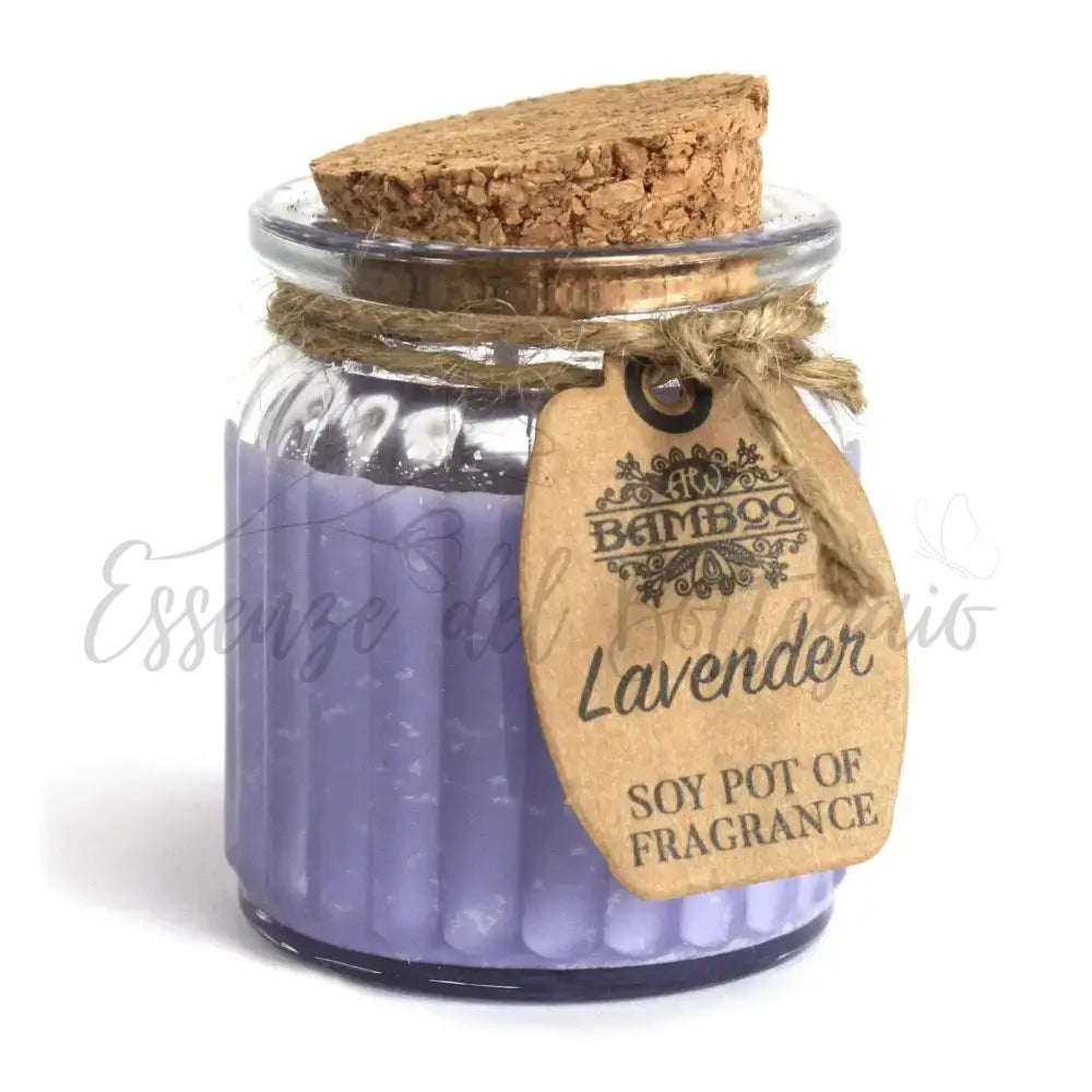 Lumino di soia - Lavanda - Soy Pot of Fragrance Candle