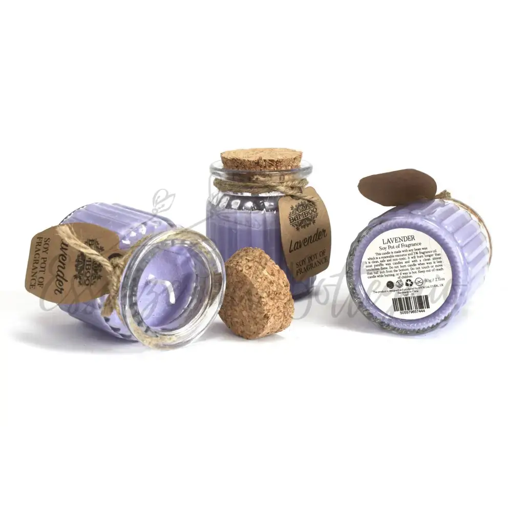 Lumino di soia - Lavanda - Soy Pot of Fragrance Candle