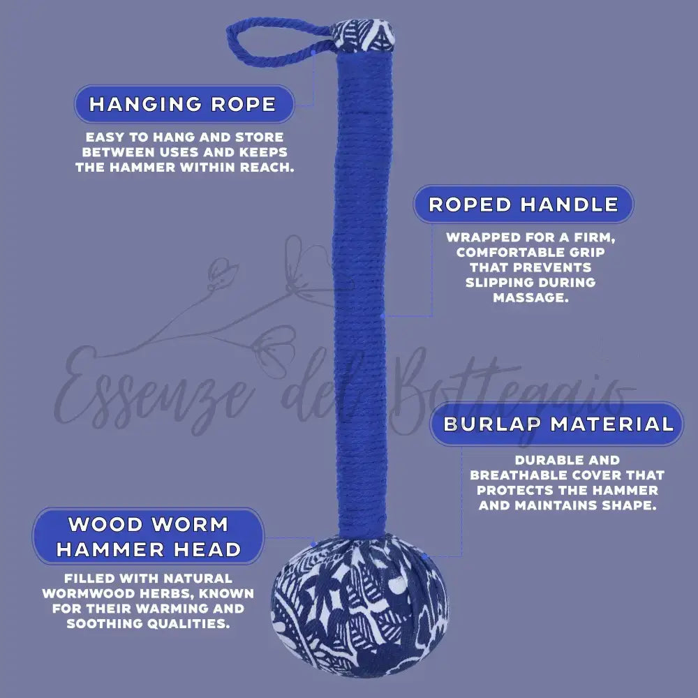 Martello Massaggiante all’Artemisia – Blu - Massagers