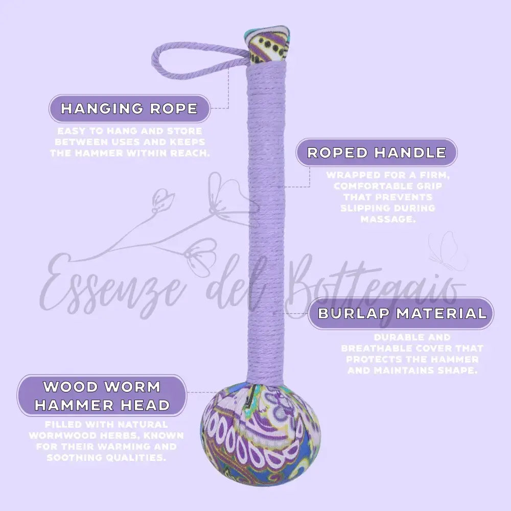 Martello Massaggiante all’Artemisia – Lavanda - Massagers
