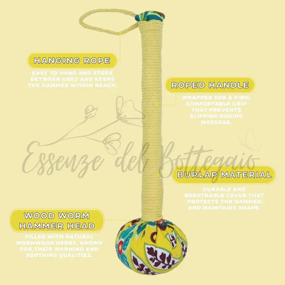 Martello Massaggiante all’Artemisia – Limone - Massagers