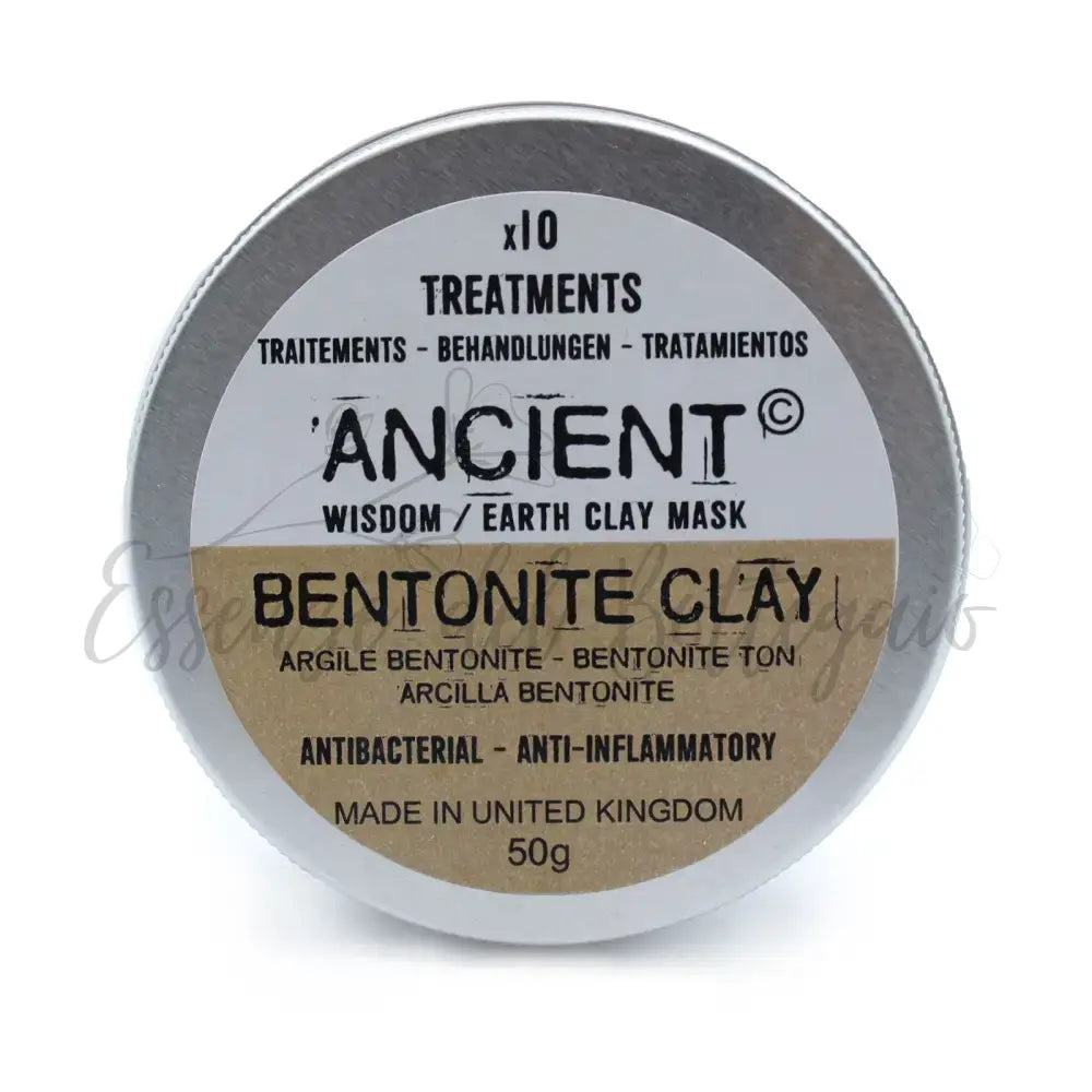 Maschera Per il Viso alla Bentonite 50g - Clay Face Masks