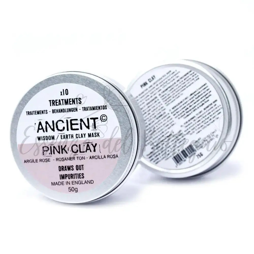 Maschera Per il Viso all’Argilla Rosa - 50g - Clay Face Masks