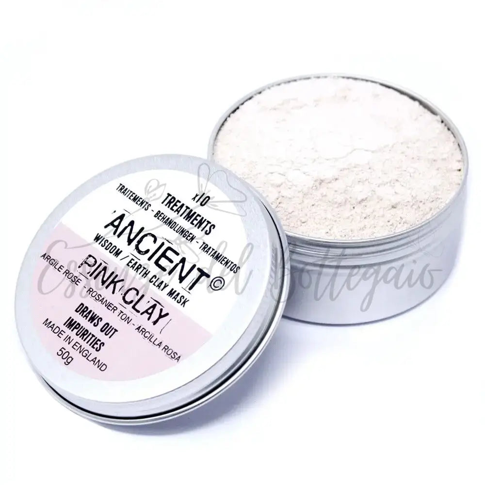 Maschera Per il Viso all’Argilla Rosa - 50g - Clay Face Masks