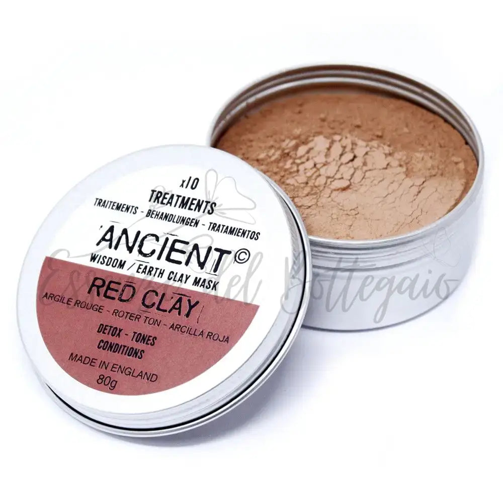 Maschera Per il Viso all’Argilla Rossa - 80g - Clay Face Masks