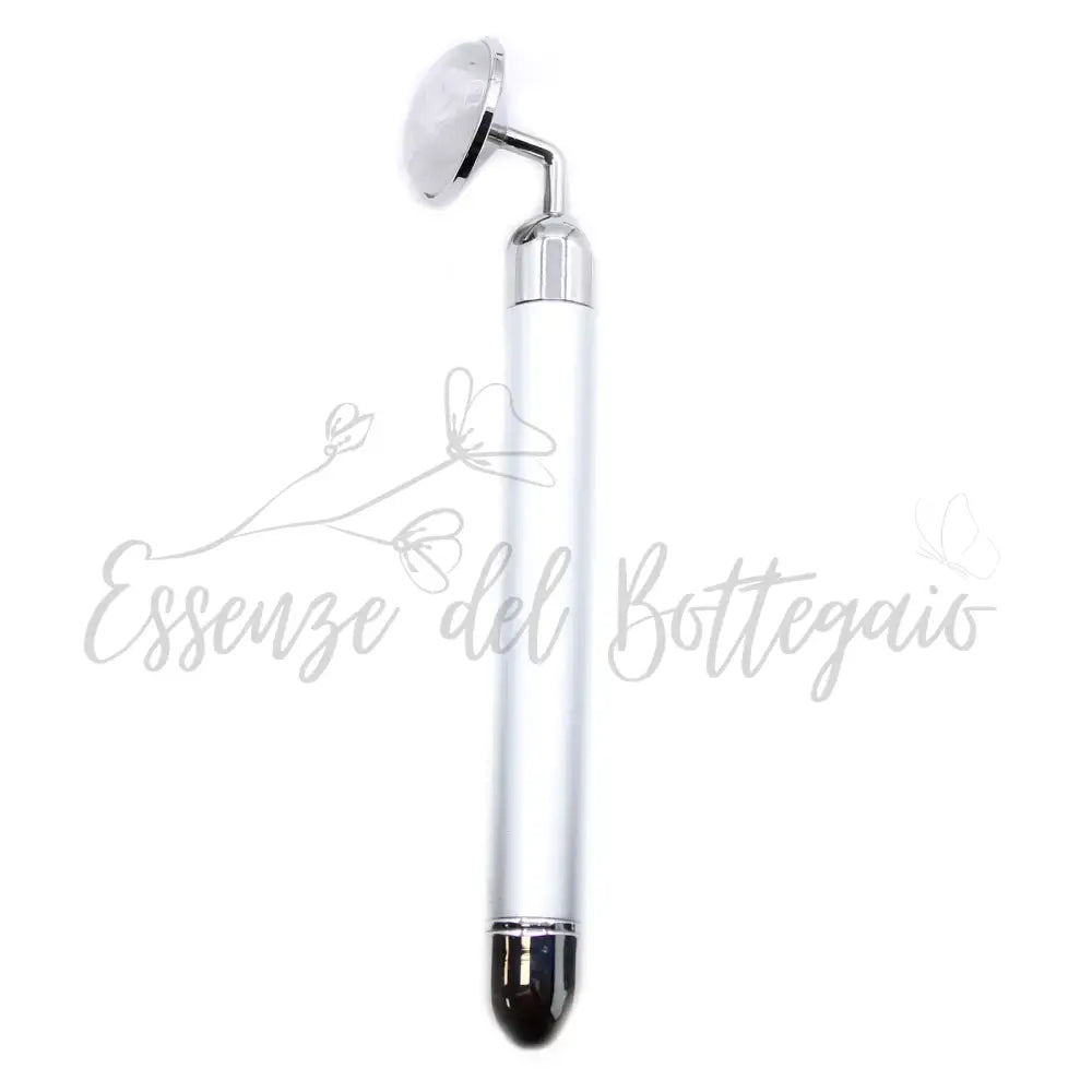 Massaggiatore a Vibrazione - Quarzo di Rocca - Gemstone Face Roller