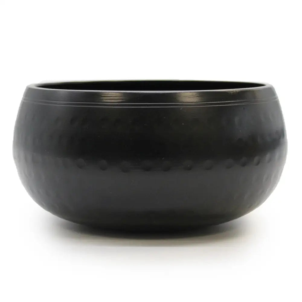 Med Black Beaten Bowl - 15cm - Tibetan Singing Bowls