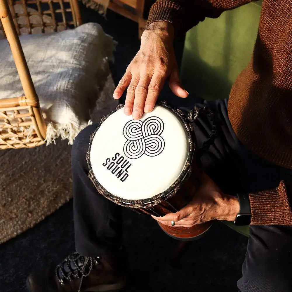 Medium Pro Djembe Drum - Soul Sound (low) - Medium 40cm - Djembe & Shamanic Drums