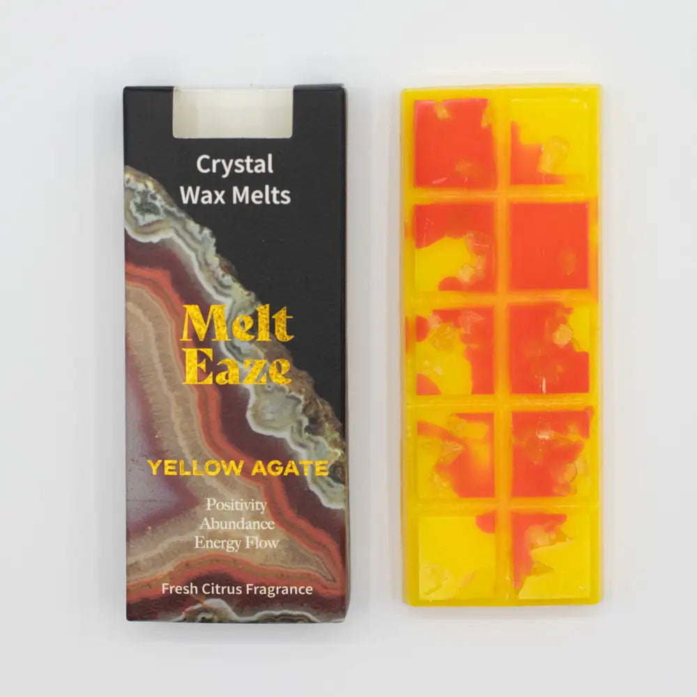 Cera profumata 50g - Bagliore dorato - Agrumi freschi - Melt Eaze Crystal Wax Melts