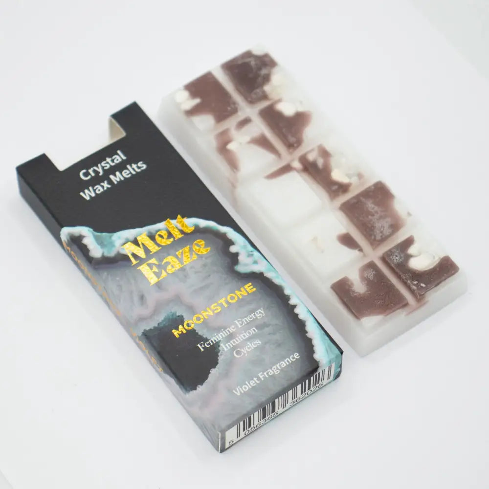 Cera profumata 50g - Bagliore della pietra di luna - Viola - Melt Eaze Crystal Wax Melts