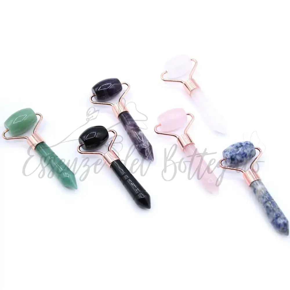 Mini Rullo Massaggiatore - Ametista - Gemstone Face Roller