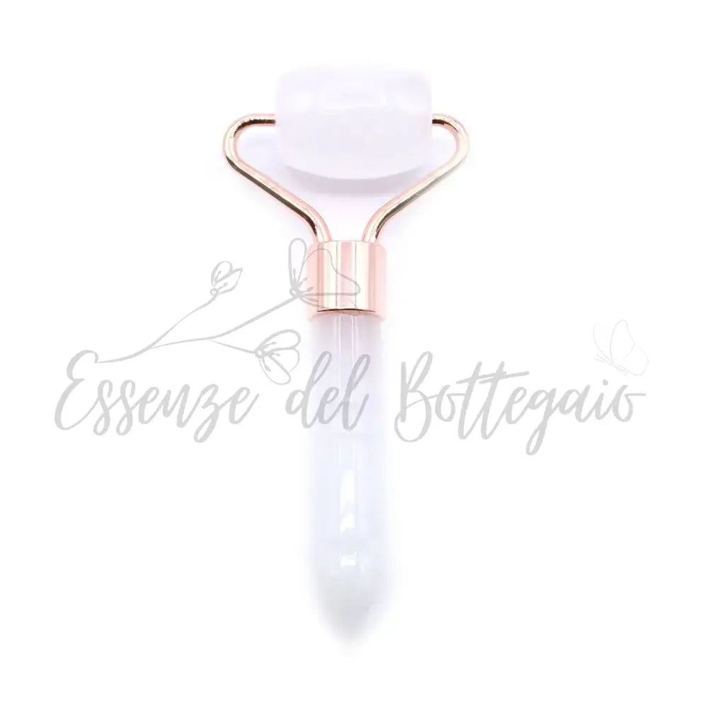 Mini Rullo Massaggiatore - Quarzo di Rocca - Gemstone Face Roller
