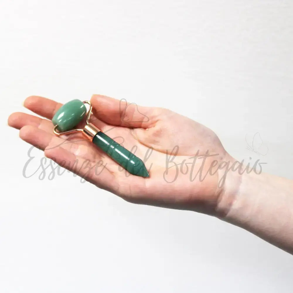 Mini Rullo Massaggiatore - Quarzo di Rocca - Gemstone Face Roller
