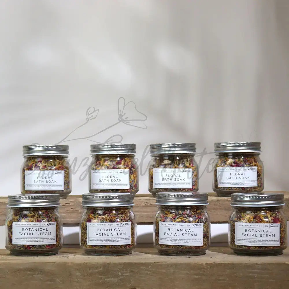 Miscela Floreale per la Vasca da Bagno - Naturale - 140g - Botanical Facial Steam