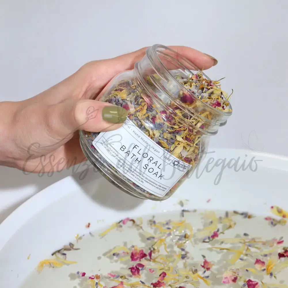 Miscela Floreale per la Vasca da Bagno - Naturale - 140g - Botanical Facial Steam