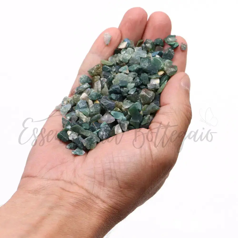 Moss Agate in Frammenti - 1KG - Mixed Gemstones