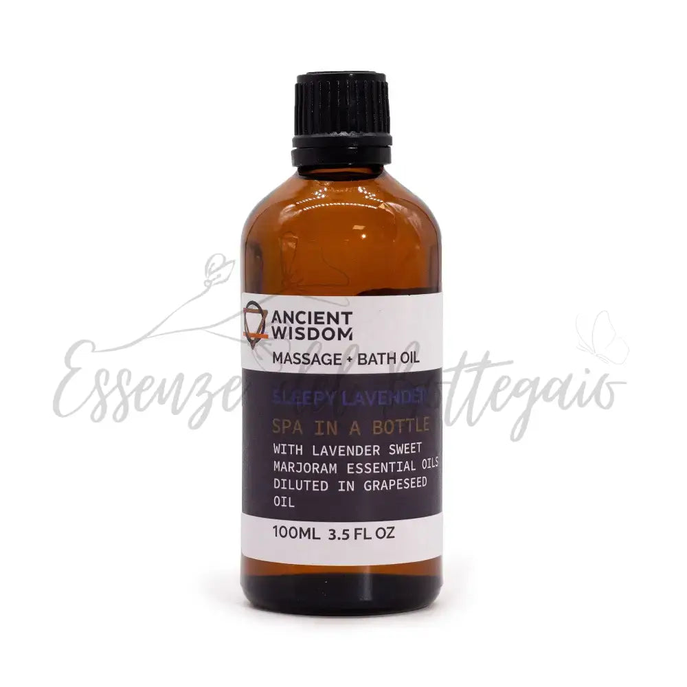Olio per Massaggi - Lavanda Rilassante - 100 ml - Massage Oils Bottles -100ml