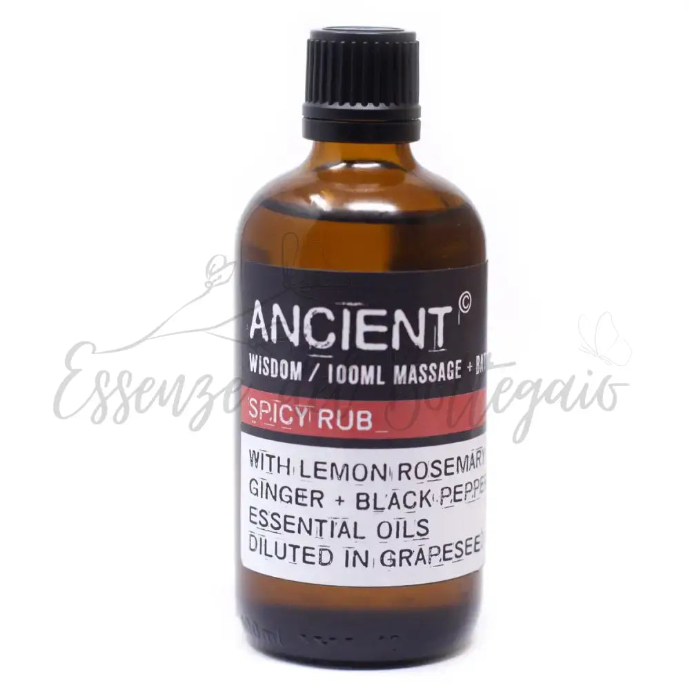 Olio per Massaggi - Spezie - 100 ml - Massage Oils Bottles -100ml