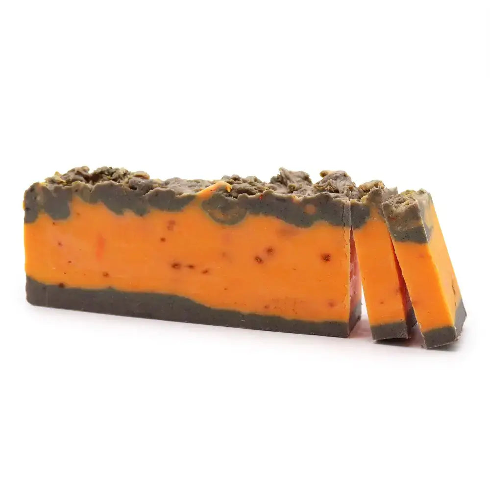 Panetto di sapone all’ Olio di Oliva - arancia e cannella - Artisan Olive Oil Soaps 1.25kg and Slices
