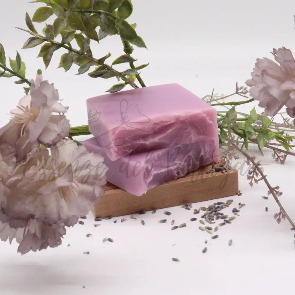 Panetto di sapone alla lavanda Serenity 1,3 kg - Wild & Natural Hand-Crafted Soap 1.3kg and Slices