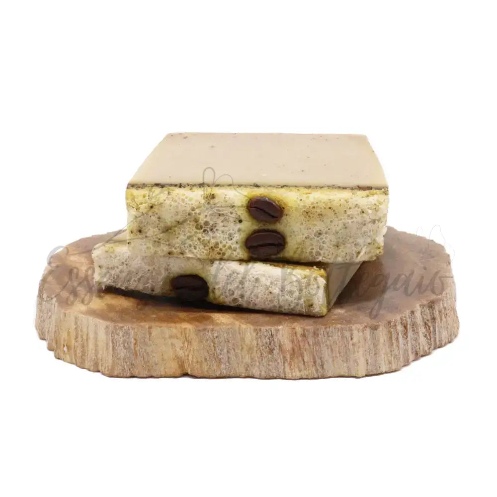 Panetto di sapone al caffè latte 1,3 kg - Wild & Natural Hand-Crafted Soap 1.3kg and Slices