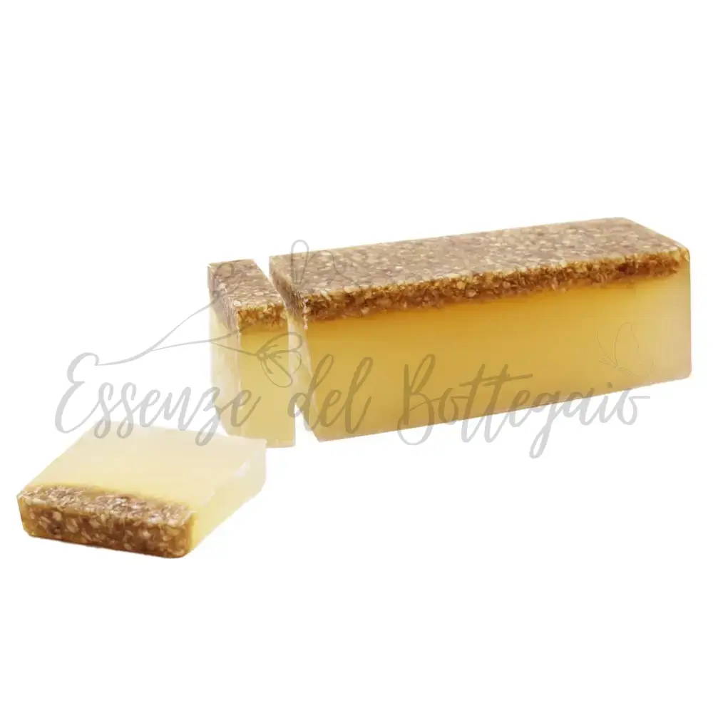 Panetto di sapone al miele e avena 1,35 kg - Wild & Natural Hand-Crafted Soap 1.3kg and Slices
