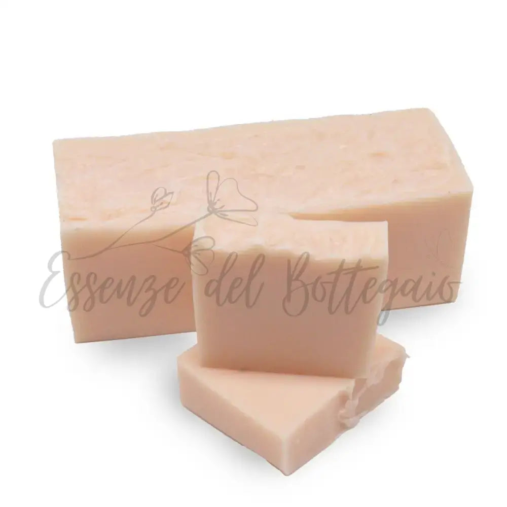 Panetto di sapone pesca e orchidea 1,3 kg - Wild & Natural Hand-Crafted Soap 1.3kg and Slices