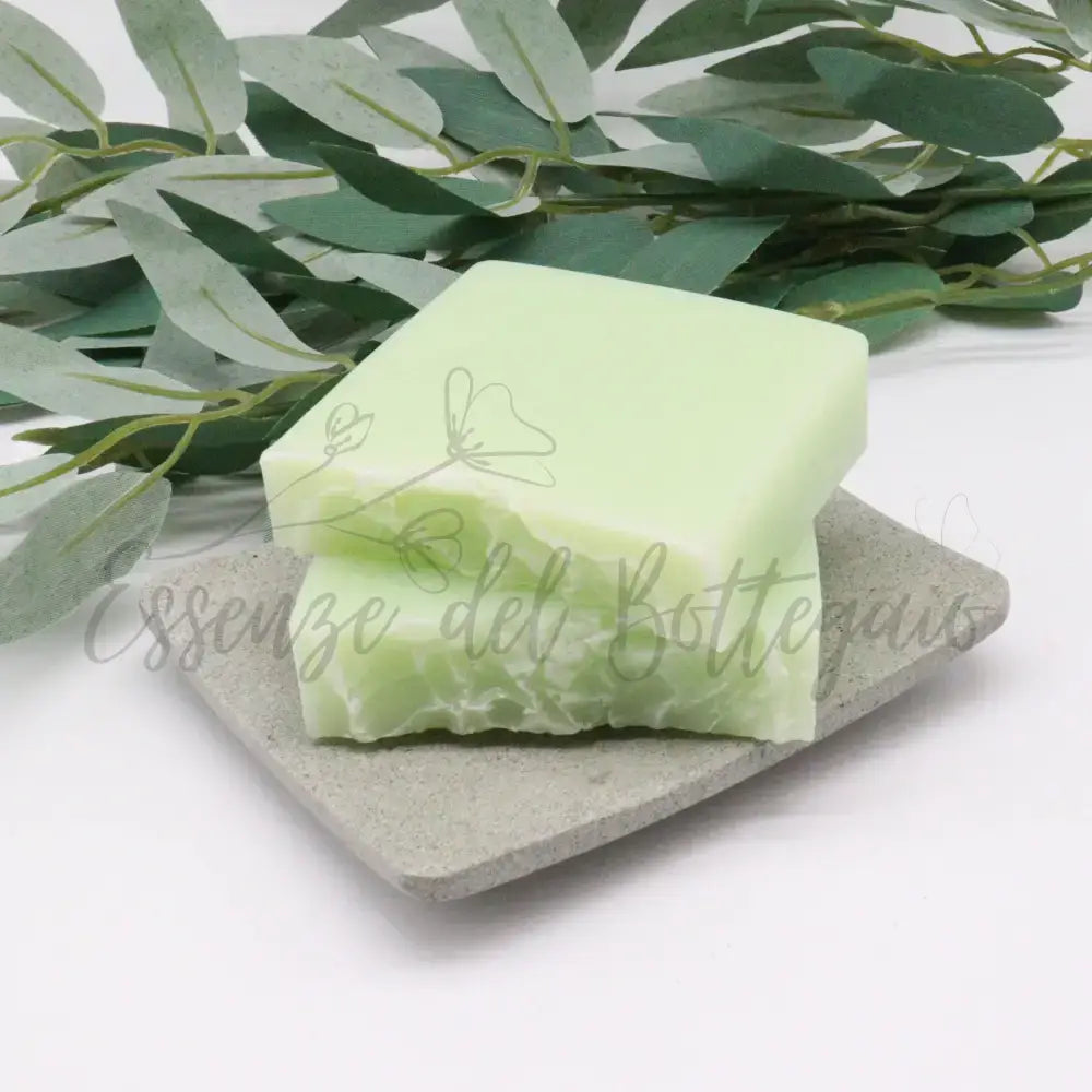 Panetto di sapone Verdant Zen 1,3 KG - Wild & Natural Hand-Crafted Soap 1.3kg and Slices