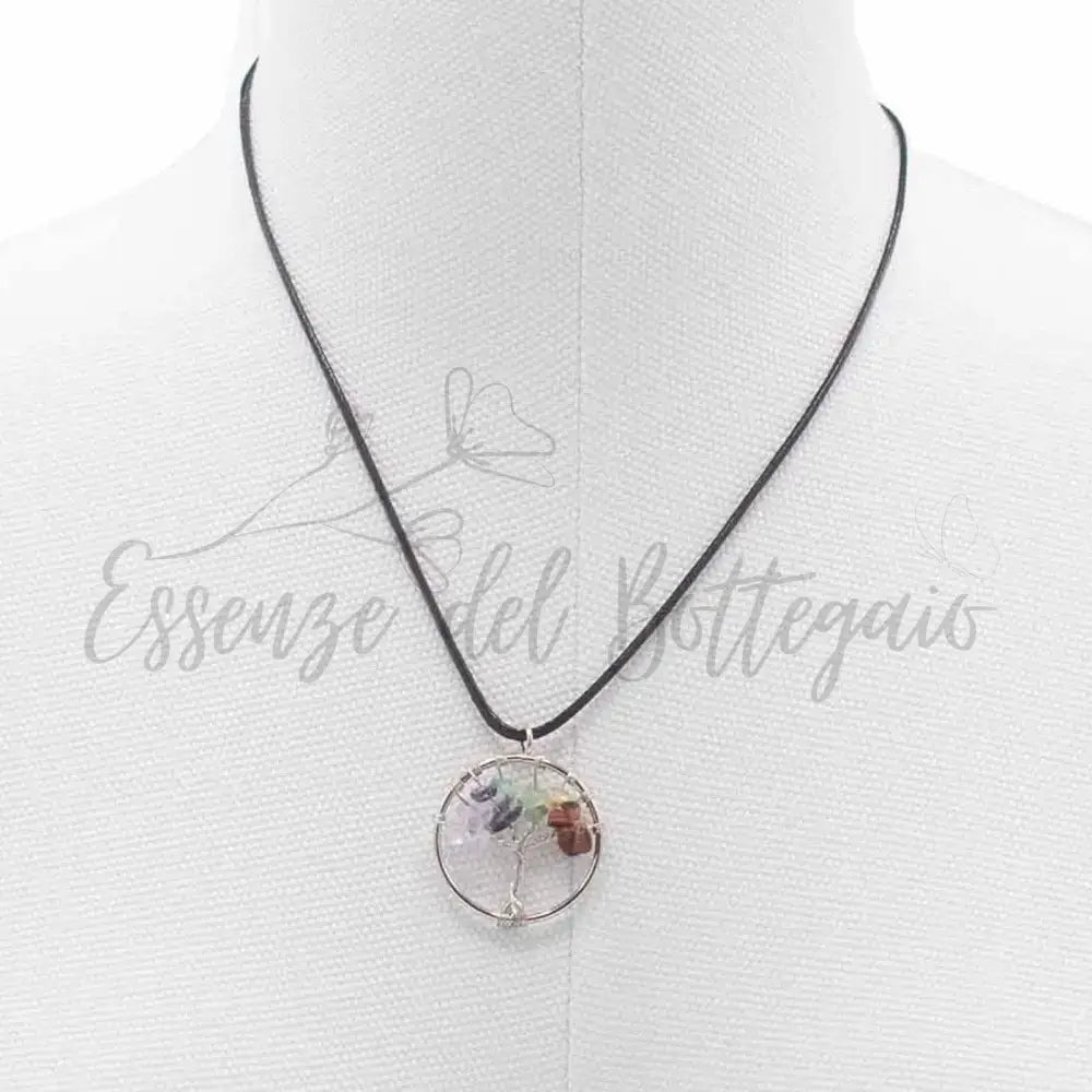 Pendente Albero della Vita - Chakra - Gemstone Pendants - Tree of Life