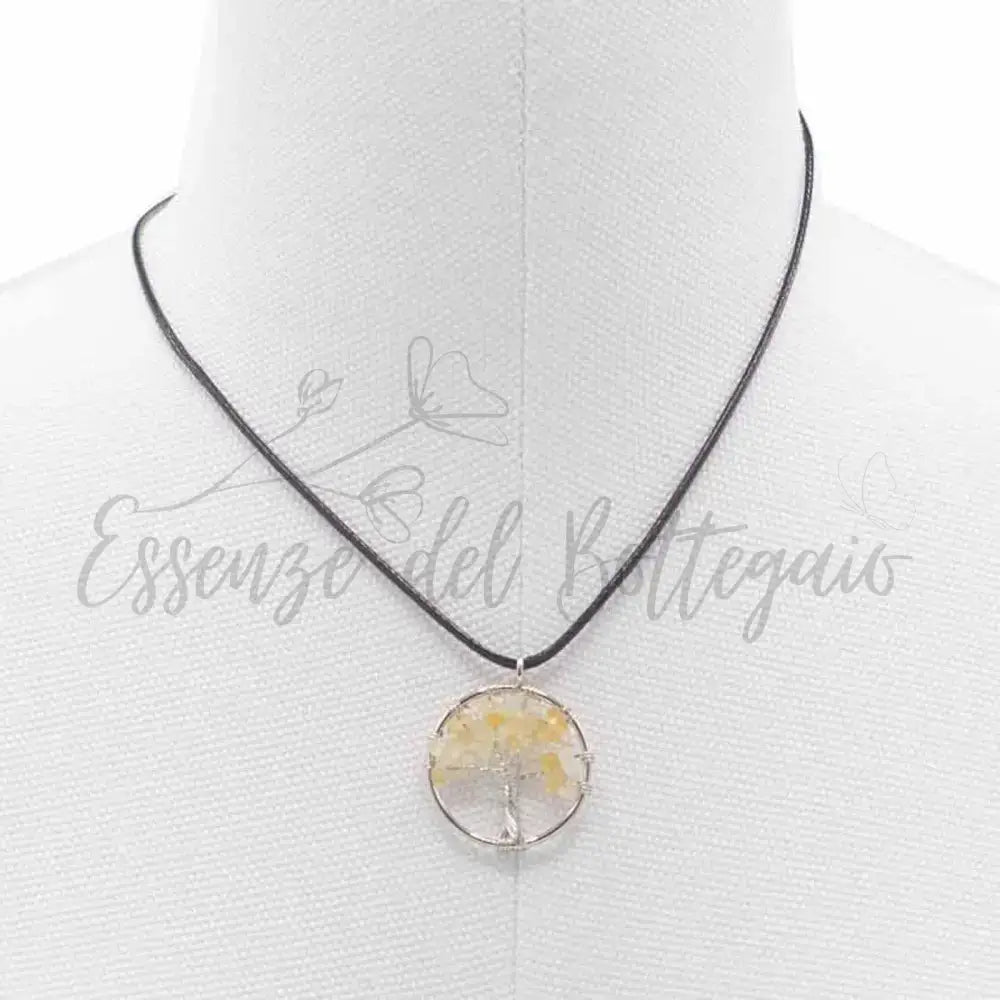 Pendente Albero della Vita - Corniola - Gemstone Pendants - Tree of Life