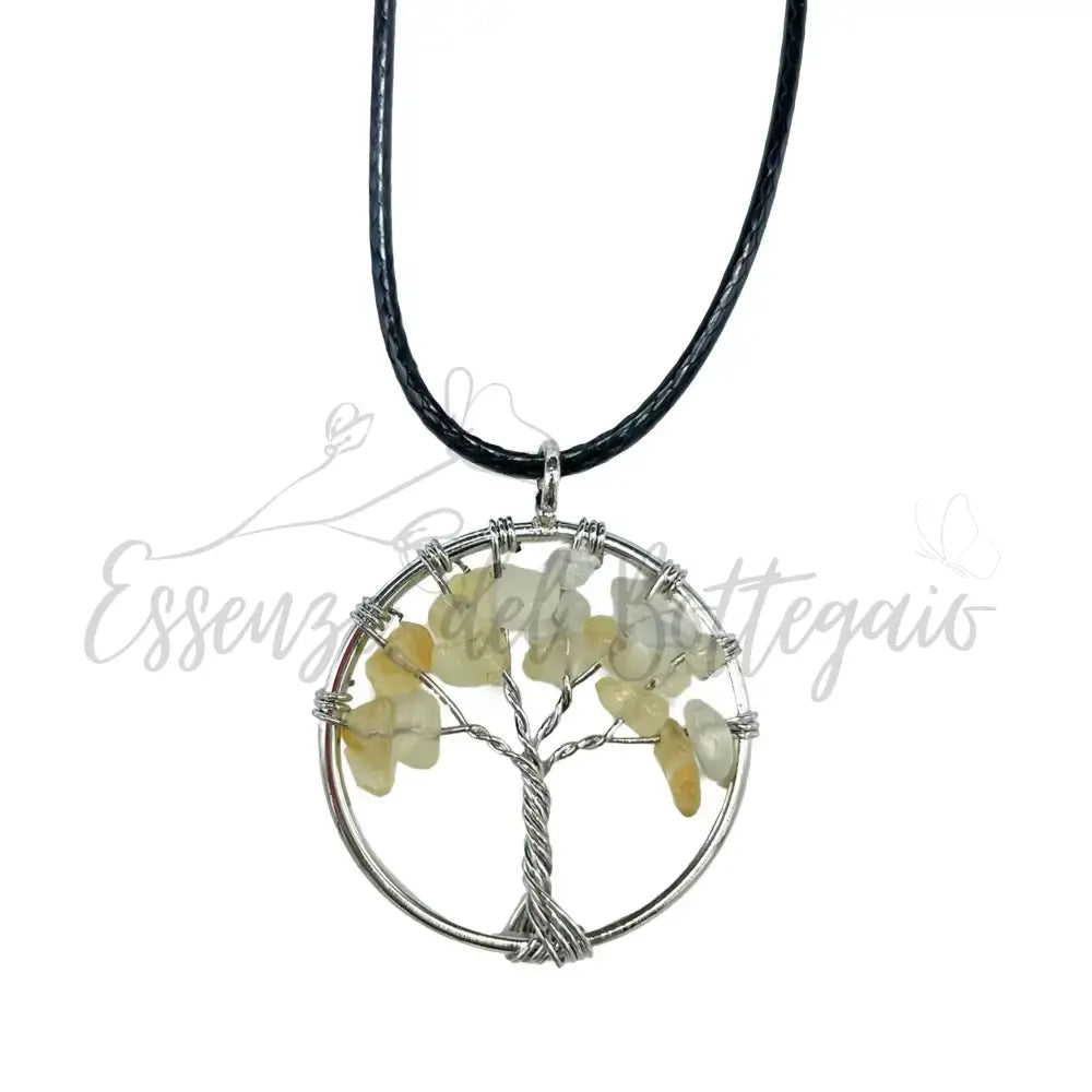 Pendente Albero della Vita - Corniola - Gemstone Pendants - Tree of Life