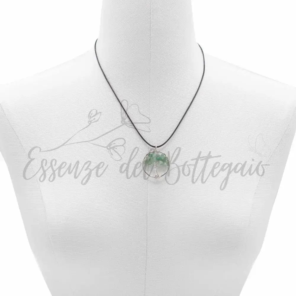 Pendente Albero della Vita - Giada - Gemstone Pendants - Tree of Life
