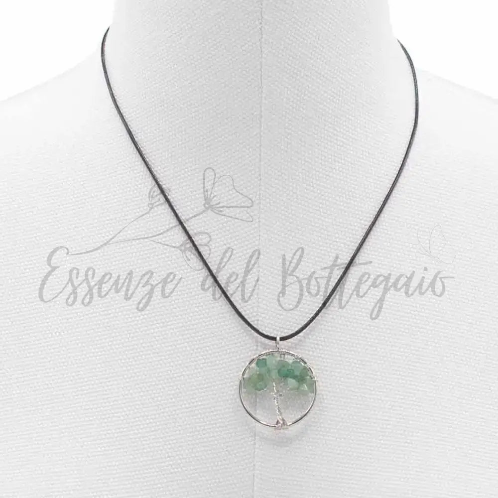 Pendente Albero della Vita - Giada - Gemstone Pendants - Tree of Life