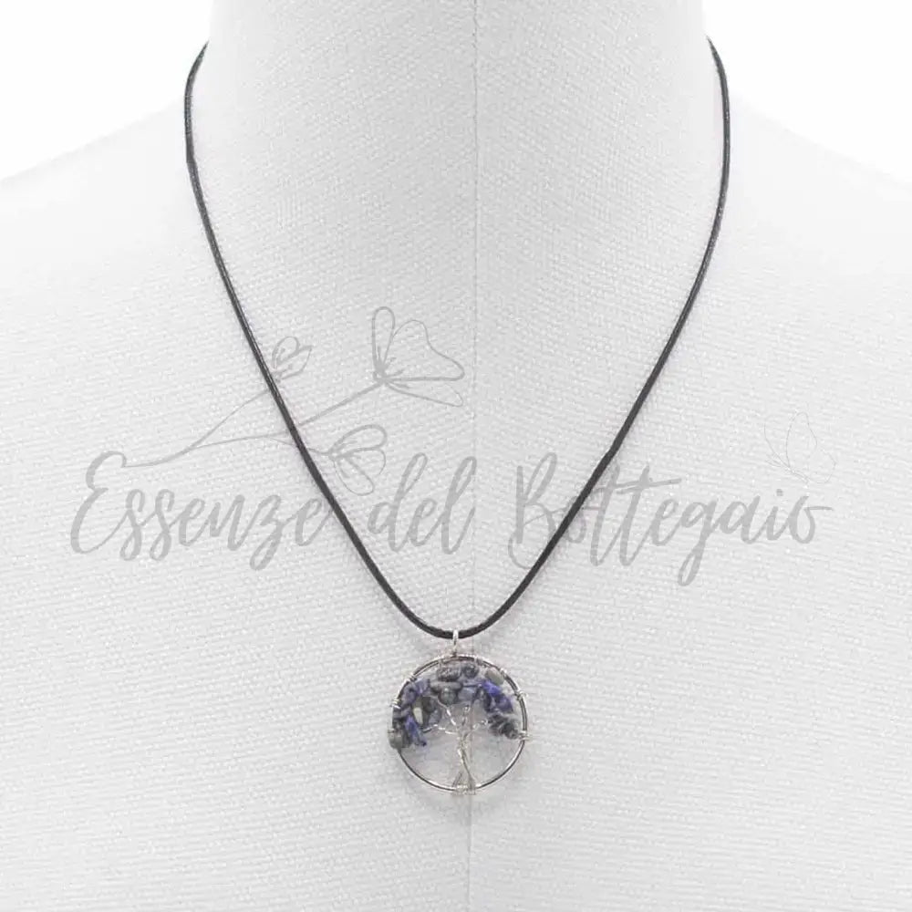 Pendente Albero della Vita - Sodalite - Gemstone Pendants - Tree of Life