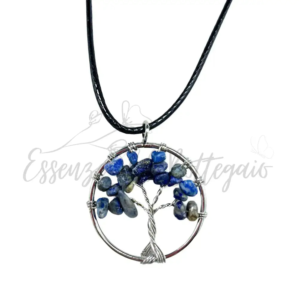 Pendente Albero della Vita - Sodalite - Gemstone Pendants - Tree of Life